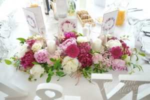 Dekoracja stołu weselnego